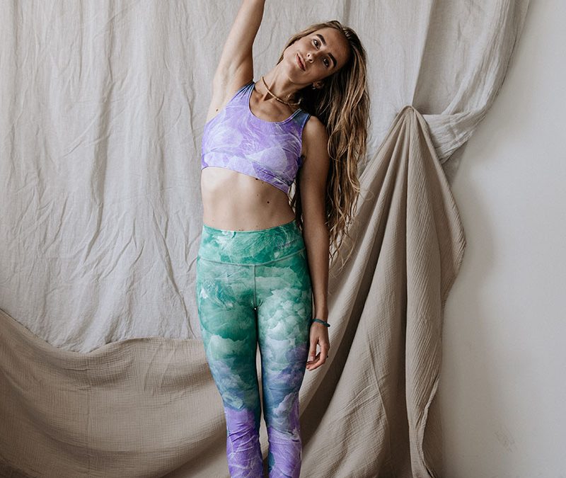 Yoga pants Lavendel